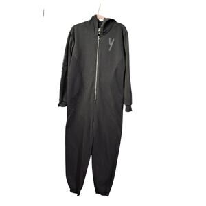 Yitty Major Label Pocket One Piece Iconic Black Hoodie Sz Large